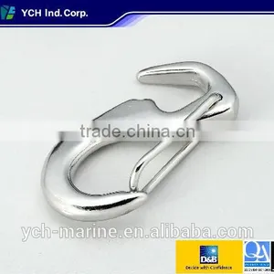 Stainless Steel Open End Spring Snap Hook thumbnail-1