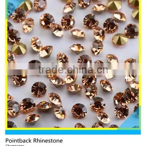 Chatons 888 LT.Topaz Crystal Round Ss10 21pp 1 Gross 144 Pcs thumbnail-2