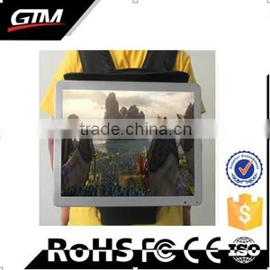 15.6 Inch Wall Mounted Backpack All in One PC/Wireless for Shelf Touch Screen Wall Mounted LCD Advertisement Players thumbnail-1