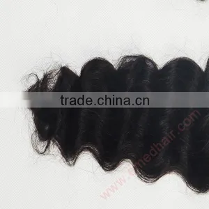 China 2015 New Product Virgin Hair Deep Wave India Human Hair Extension thumbnail-4