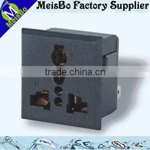 10A 250V AC Universal Wall Socket thumbnail-1