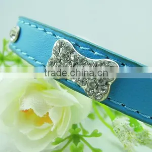 Pet Collar Manufacturers Selling Crystal Bone Decoration Dog Collar thumbnail-4