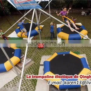 High Jump Bed, Mobile 4 in 1 Bungee Trampoline thumbnail-1