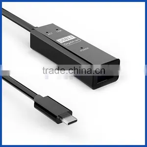 Female USB Type c to RJ45 1G Ethernet Lan Adapter Network Card thumbnail-3