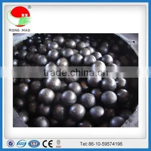 High Chrome Cast Iron Ball, Forged Casting Steel Grinding Mining Balls for Coal Cement Mills Media thumbnail-1