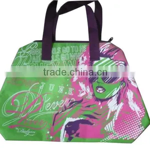 420D Polyester Girls Fashion Tote Bag, Full Print Bag for Women thumbnail-4