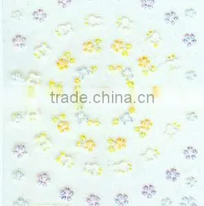 White Nail Many Polish Nail Sticker thumbnail-1
