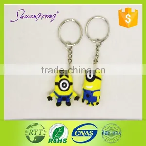 2016 Custom Design Promotional PVC Keychain ,rubber Keychain thumbnail-2