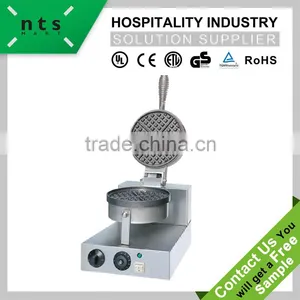Fast Food Economic Design 1 Plate Electric Stainless Steel Waffle Baker thumbnail-1