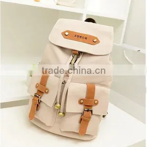 Hotsale Hot Promotion 2016 Women's Vintage Canvas Satchel Backpack Rucksack Shoulder School Bags For Teenagers Girls Backpacks thumbnail-2