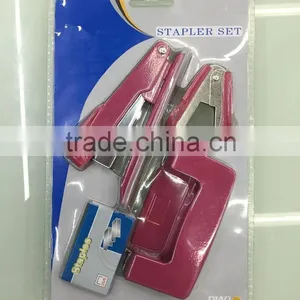 Hot Selling Promotional Stationey Stapler Set/ Metal Stapler Set thumbnail-1