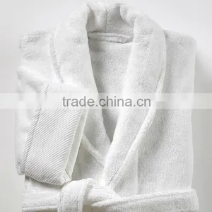 100% Cotton Terry Bathrobe Wholesale thumbnail-1