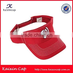Wholesale Custom Embroidered High Quality Sun Visor Hat and Cap thumbnail-1