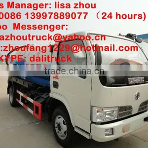 Dongfeng 5M3 Sewage Vaccum Suction Tank Truck thumbnail-1