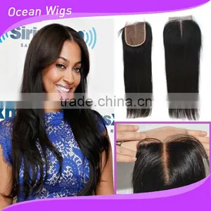 New Arrival Hair Lace Closure, Straight, Natural Color thumbnail-1