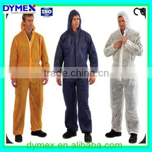 Disposable Safety Coverall With Hood,without Shoecovers thumbnail-3
