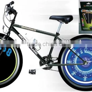 Cycling Bike Bicycle Tire Wheel Valve 16 Led Flash Light With Many Kinds of Change thumbnail-1
