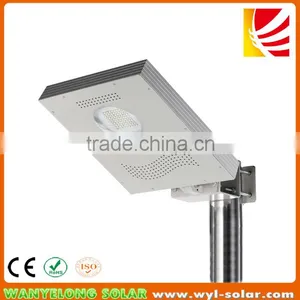 CE Certificated 15W to 100W Integrated All in One Solar Street Light With Sensor thumbnail-6