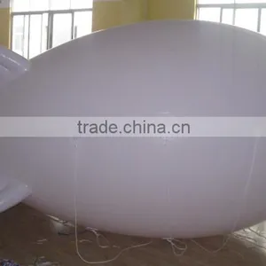 Large White PVC Inflatable Balloon Helium Blimp thumbnail-2