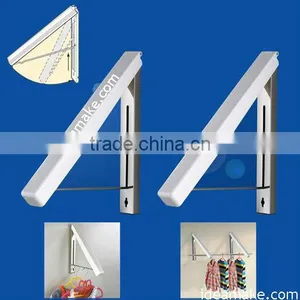 Collapsible Wall Hanger Laundry Room Organizer Wall Mounted Collapsible Hanger Expandable Cloth Hanger thumbnail-4