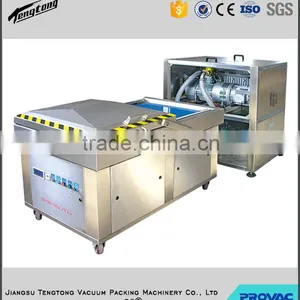 Quickly-frozen Foods Double Chamber Automatic Pendulum Cover Vacuum Packing Machine Hand Held Vacuum Packing With CE Certificate thumbnail-1