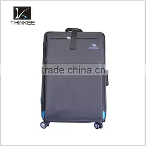 High Quality Middle Size Storage Travle Bag Luggage Rubber Wheel Trolley Case thumbnail-1