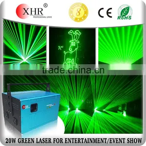 20w Outdoor Green Laser,Advertising Stage Laser Light Data Show Projector,ILDA Laser thumbnail-1