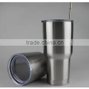30Oz Double Wall Insulated Vaccum Bottle Stainless Steel Tumbler With Slide Lid Quality Choice thumbnail-2