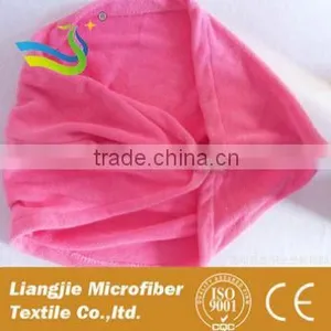 White Micro Fibre Hair Towels Hair Turban China Textile thumbnail-1