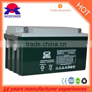 Manufacturing 12v 65Ah Deep Cycle Gel Battery, Solar Battery, Inverter Battery thumbnail-3