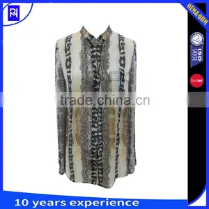 OASIS SNAKE MULTI NEUTRAL Print Shirt thumbnail-1