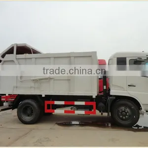 Dongfeng 4x2 Hermetic Tipper Garbage Truck on Sale thumbnail-1