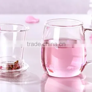 Yasit Three-piece Multifunctional Tea Cup With Strainer With Lid,tea Cup With Filter and Lid, thumbnail-1