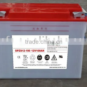 OPzS100 Solar Tubular Plate Battery Tubular 100ah Solar Tubular Batteries 12v Electric Tricycle Battery Manufacturers thumbnail-1