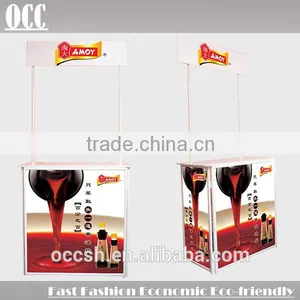 Promotion Table for Supermarket Trade Show Promotion Desk Display Rack thumbnail-1