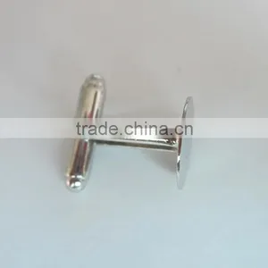 High Quality Custom Stainless Steel Metal Cuff Links for Wholesale From China Factory thumbnail-5