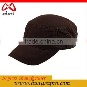 Chinese Military Supplier Custom Your Own Logo Washed Military Style Cap thumbnail-6