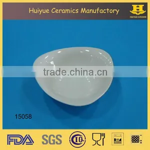 Ceramic Triangle Bowl thumbnail-1