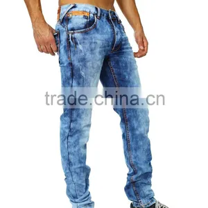 Custom Leather Logo Label All Brand Name Jeans thumbnail-2