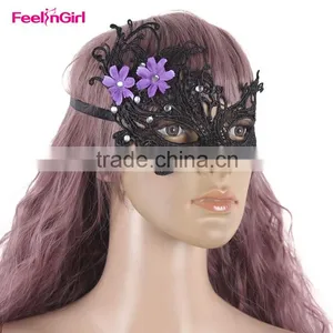 Lace Queen Face Masks For Dance Party thumbnail-1