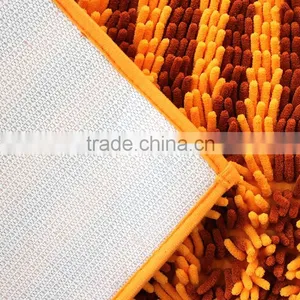 Chenille Carpet Floor Mat With Anti Slip Base thumbnail-6