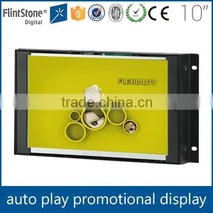 FlintStone 10 Inch Open Frame Digital Media Player Kiosk, Digital Video Kiosk Player Signage, Frameless Video Player thumbnail-4