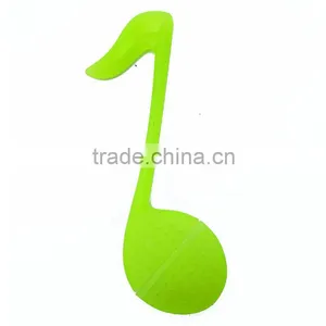Tea Accessory Office Tea Accessories Special Design Human Shape Tea Infuser Rubber Infuser Tea Filter Musical Tea Stainer thumbnail-4