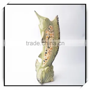 Personalized Ceramic Animals Garden Decoration of Dorado thumbnail-1