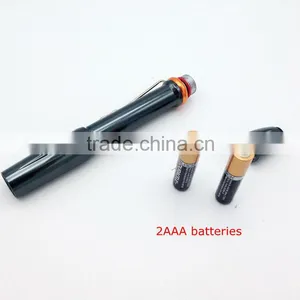 3w Led Pen Flashlight Powered by 2AA Batteries thumbnail-5