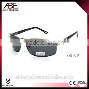 2016 Mens Classic Outdoor Uv400 Lens Polarized Cheap Glasses Metal Sunglasses Promotion Eyewear thumbnail-1