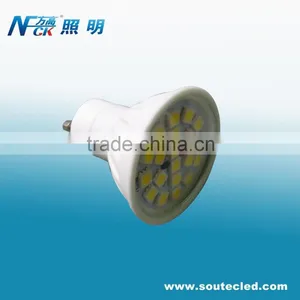GU10 High Quality SMD5050 Ceramic LED Spot Light Transparent Cover and Frosted Cover thumbnail-3