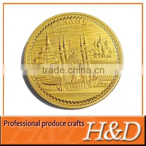 Architectural Gold Coin With Logo Embossed Wholesale thumbnail-5