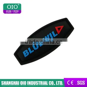 OIO Discount Product Good Sale Custom Garment Soft PVC Label thumbnail-1