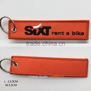 The Beautiful High Quality Embroidery Patch Key Ring thumbnail-1